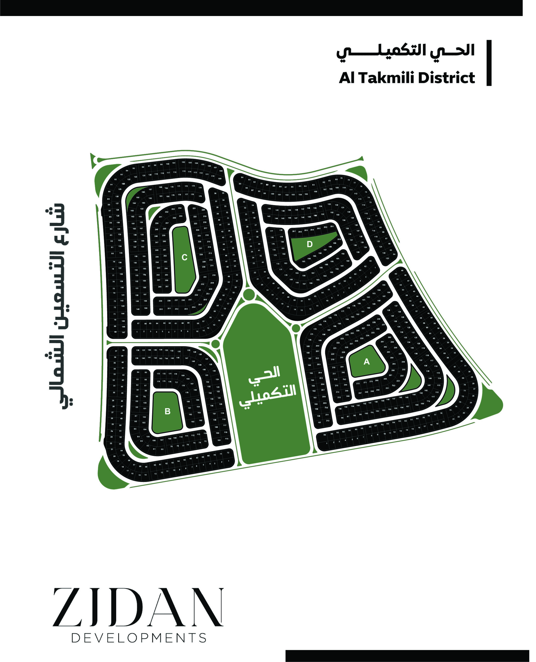 Al Takmely District Map