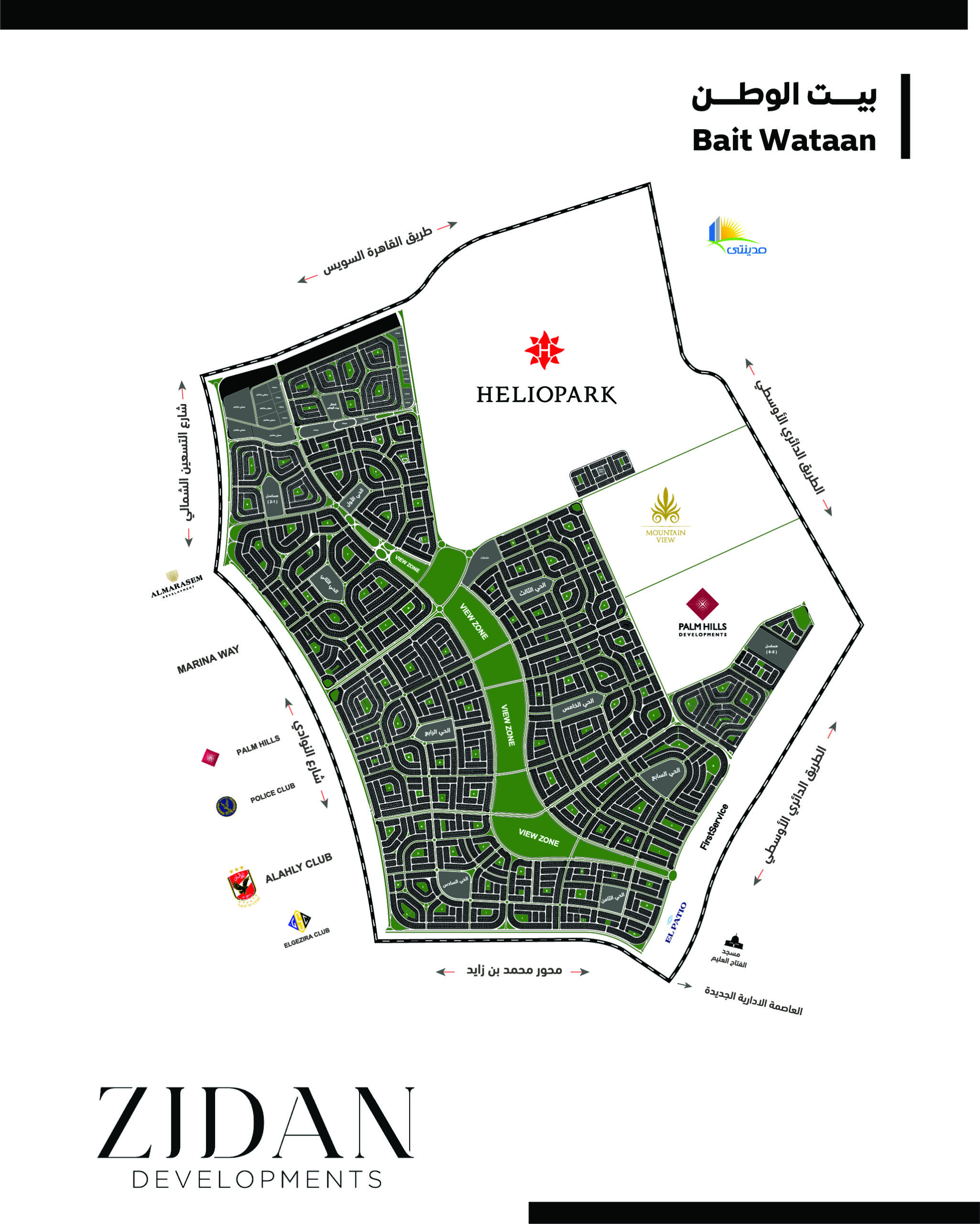 Bait Al Watan Map